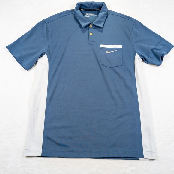 Nike Other - Nike Golf Polo Shirt Men M Blue Performance Sport Activewear Athleisure Gorpcore